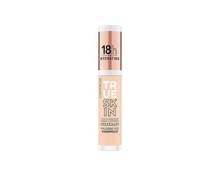 Catrice True Skin High Cover Concealer 010 Cool Cashmere Anti-Pimple Softening Long-Lasting Mattifying Matte Natural Vegan Oil-Free Waterproof 4.5ml