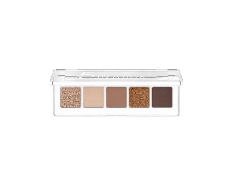 Catrice 5 In A Box Mini Eyeshadow Palette 010 Golden Nude Look 5 Shades 4g