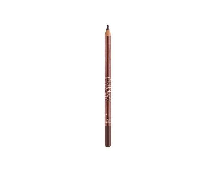 Natural Brow Liner Sustainable Eye Contour Pen for Sensitive Skin No.2 Medium Brunette