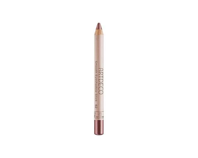 Smooth Shimmering Eyeshadow Stick No. 62 Chocolate Brown - Suitable for Sensitive Eyes