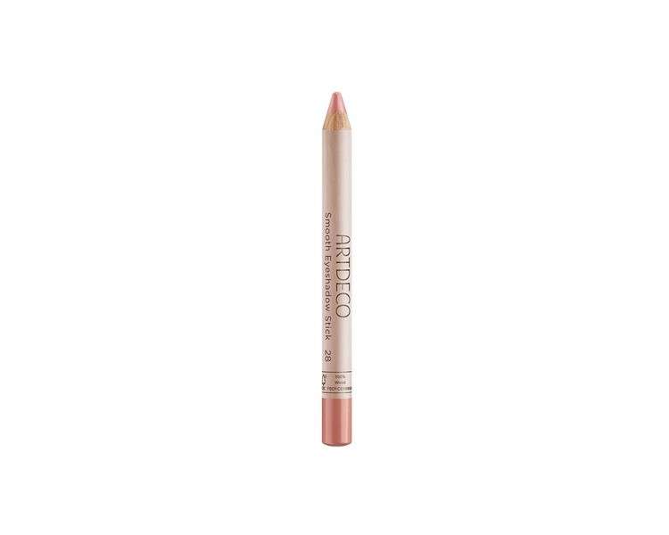 ARTDECO Smooth Eyeshadow Stick Shimmering Sustainable Eye Shadow for Sensitive Eyes 3g - Shade 28 Barely There