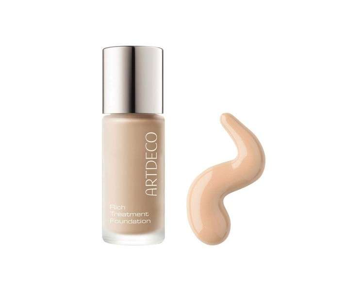 ARTDECO Rich Treatment Foundation Waterproof Liquid Cream Foundation 20ml 3 Vanilla Nude