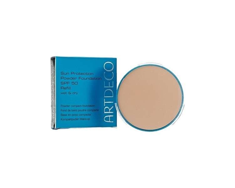 ARTDECO Sun Protection Powder Foundation Refill SPF 50 9.5g 20 Cool Beige