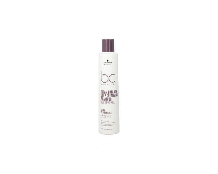 Bonacure Clean Balance Deep Cleansing Shampoo 250ml