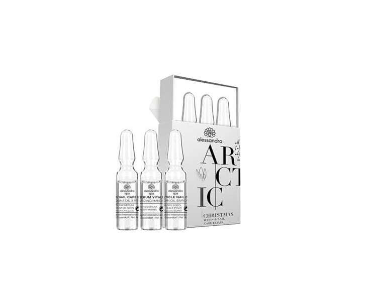 Alessandro Spa Arctic Hand and Nail Care Elixir - Trio for Visibly Nourished Hands and Nails