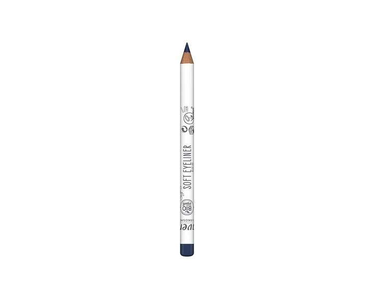 lavera Soft Eyeliner Blue 04 Natural Cosmetics Comfortable Application 1.14g