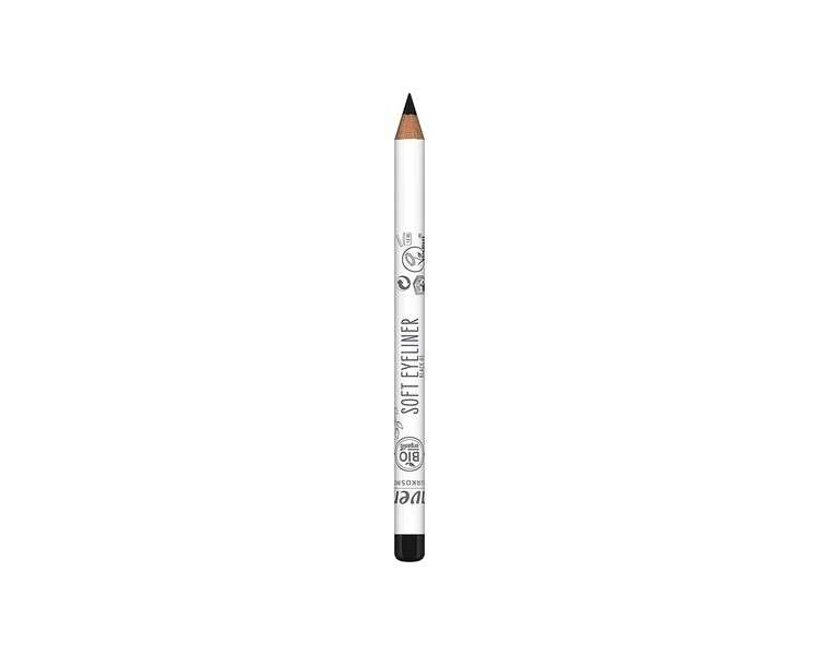 lavera Soft Eyeliner Black 01 Natural Cosmetics Comfortable Application 1.14g