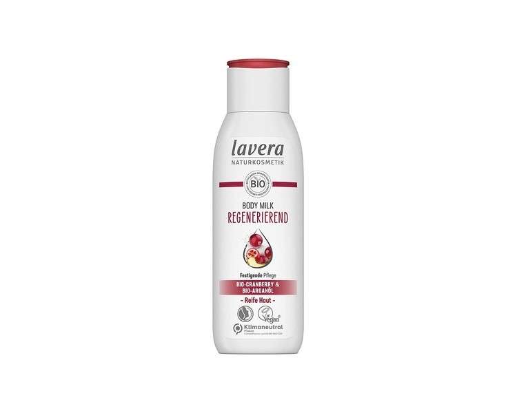 lavera Regenerating Body Milk with Organic Cranberry & Organic Argan Oil 200ml