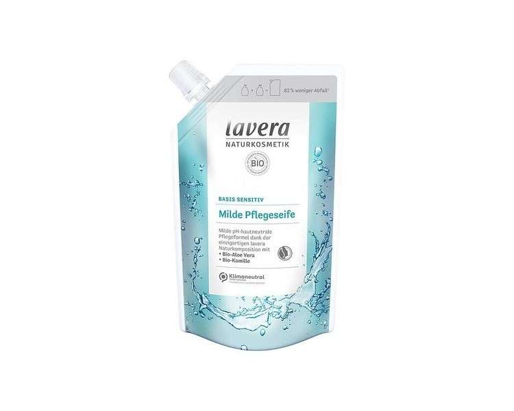 Lavera Refill Bag for Mild Care Soap "Basis Sensitiv" 500ml