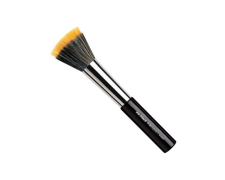 Da Vinci Foundation and Powder Stippling Brush 2in1 Vegan Handmade in Germany