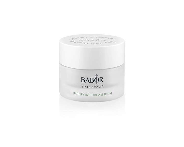 BABOR SKINOVAGE Purifying Cream Rich 2022 Launch