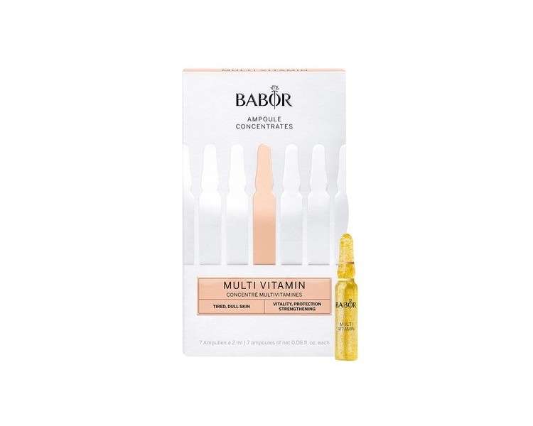 BABOR Multi Vitamin Serum Ampoule Concentrates for Face with Vitamin E 7x2ml - Market Launch 2022