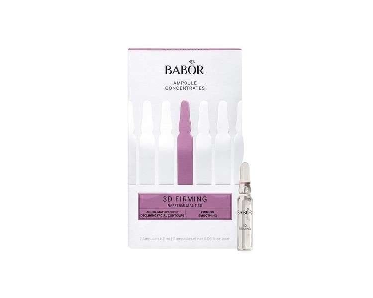 BABOR 3D Firming Anti-Aging Serum Ampoules for Face with Hyaluronic Acid - Launching 2022