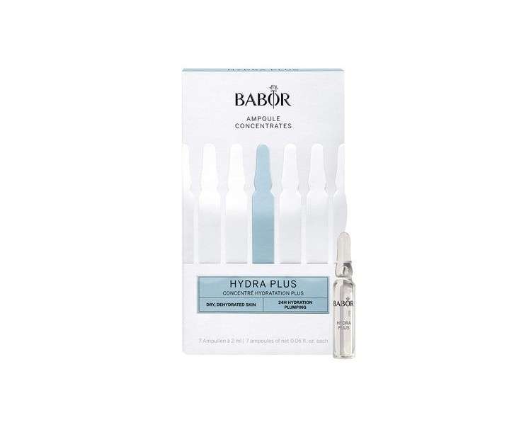 BABOR Hydra Plus Face Serum Ampoules with Hyaluronic Acid for Intensive Moisture 7 x 2ml - Launching 2022