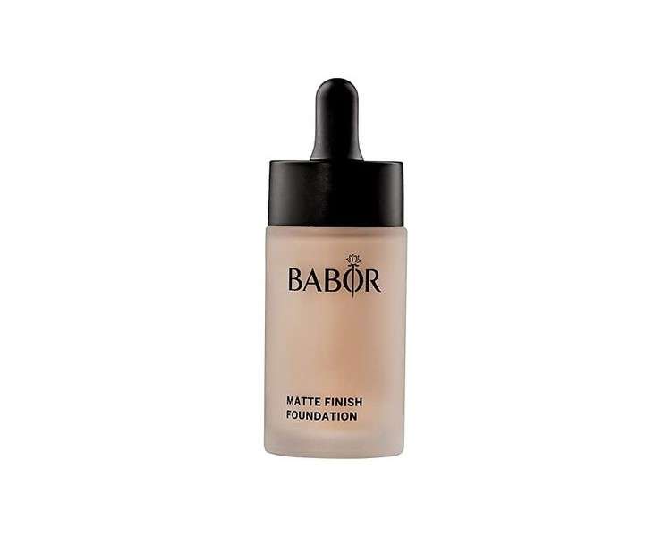 BABOR MAKE UP Matte Finish Foundation with Serum 30ml 04 Almond