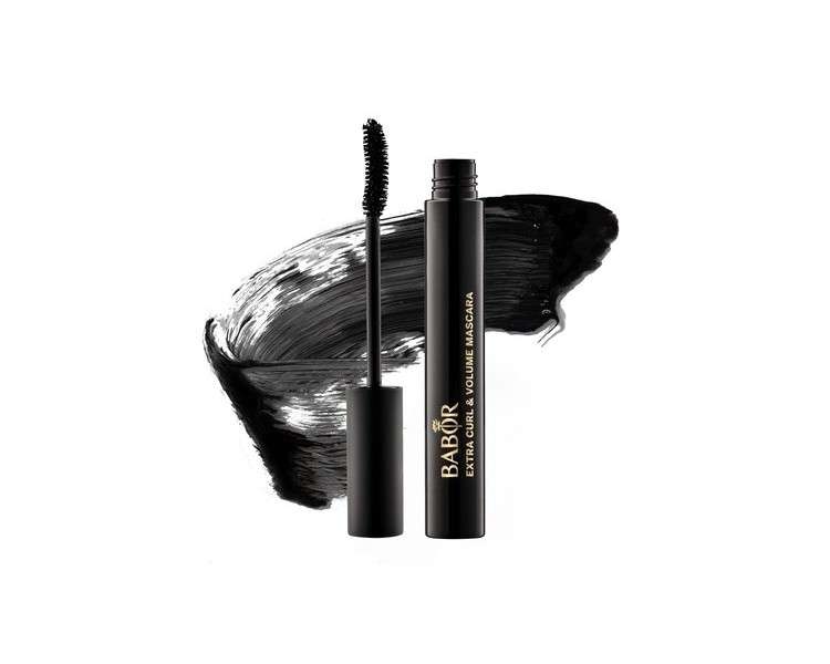 BABOR MAKE UP Extra Curl & Volume Mascara Black with Fiber Brush 10ml