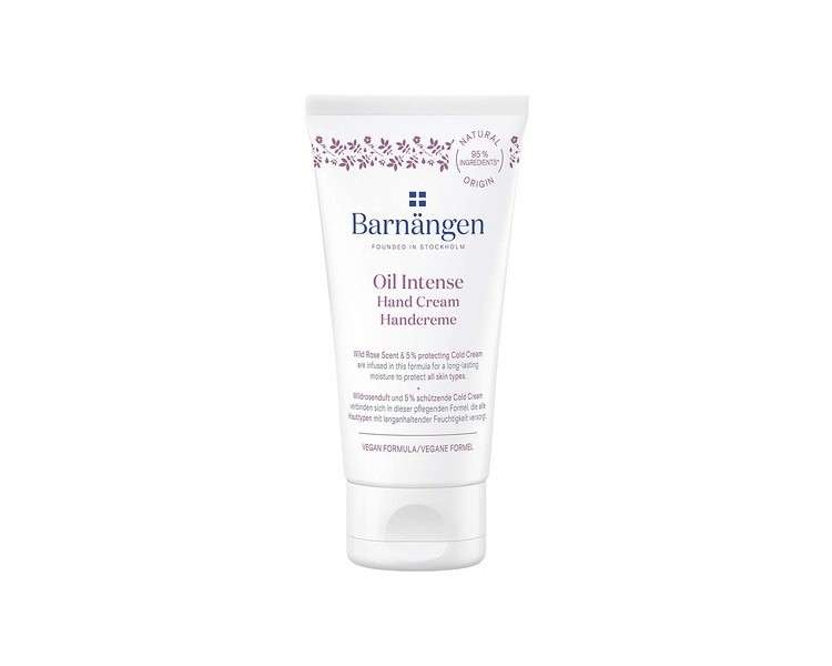 Barnängen Oil Intense Hand Cream Rose Scent 75ml