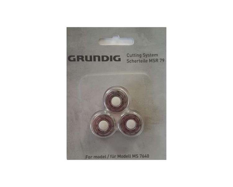 Grundig MSR79 Replacement Shaver Head for Men's Shaver MS 7640