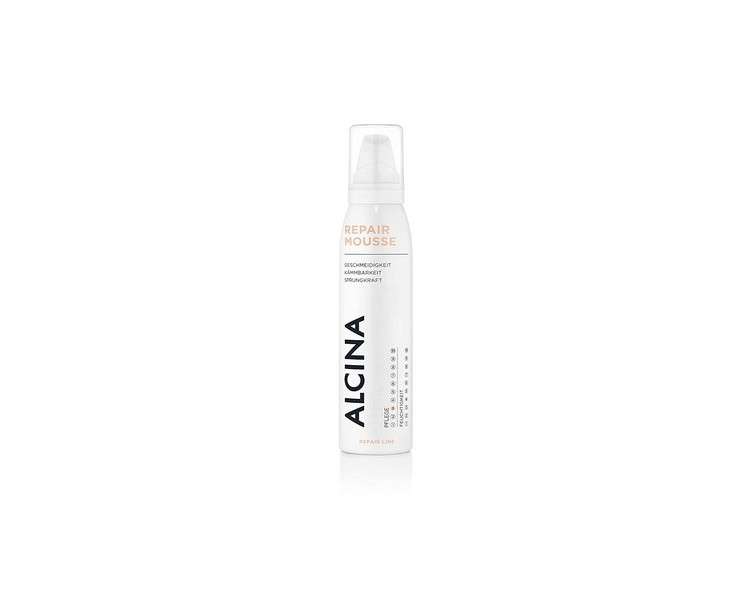 ALCINA Repair Mousse 150ml - Regenerating Mousse for Stressed Hair