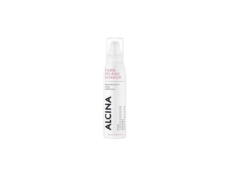 ALCINA Color Care Foam 150ml - Smoothness, Shine and Color Care for Colored Hair