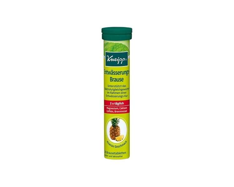 Kneipp Dehydration Shower 20 Effervescent Tablets