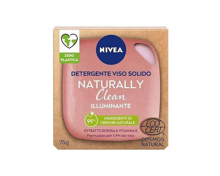 Nivea Illuminating Solid Face Cleanser 75g