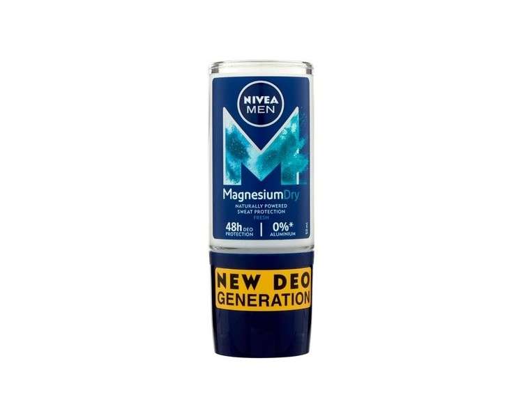 Nivea Men Magnesium Dry Fresh Roll-On Deodorant 48h, 50ml