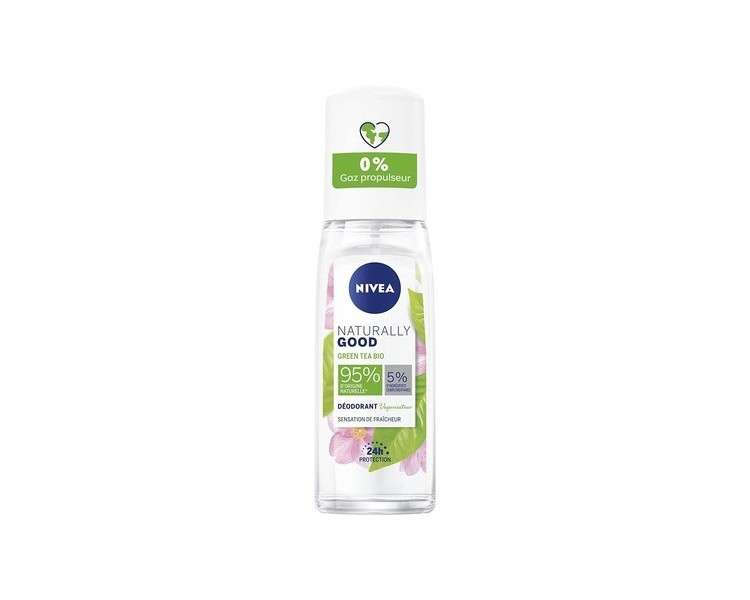 Nivea Naturally Good Green Tea Deodorant Spray 75ml