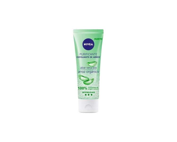 Nivea Rice Scrub Facial Cleanser with Aloe Vera 75ml