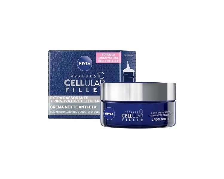 Nivea Anti-aging night cream Hyaluron Cellular Filler 50ml