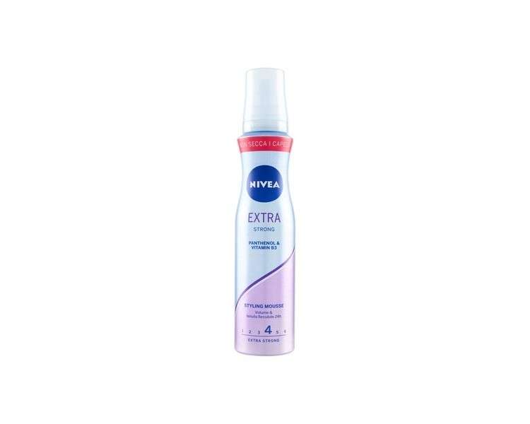 NIVEA Extra Strong Foam for Extra Strong Hair 150ml