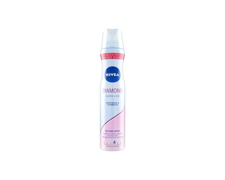 Nivea Spray Diamond Gloss Strength 4 250ml