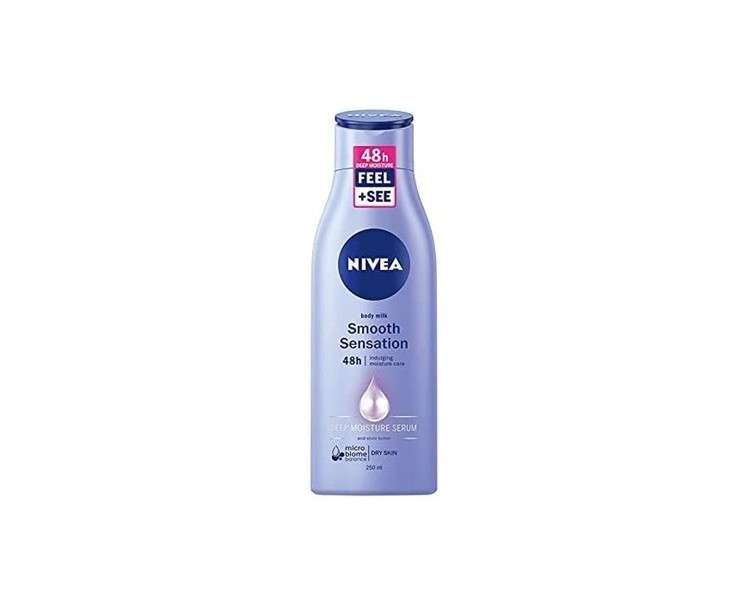 Nivea Smooth Sensation milk Moisture Serum and Shea Butter 250ml