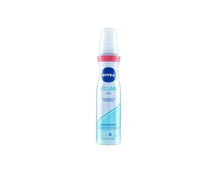Nivea Styling Mousse Capelli Volume Care Extra Strong 150ml