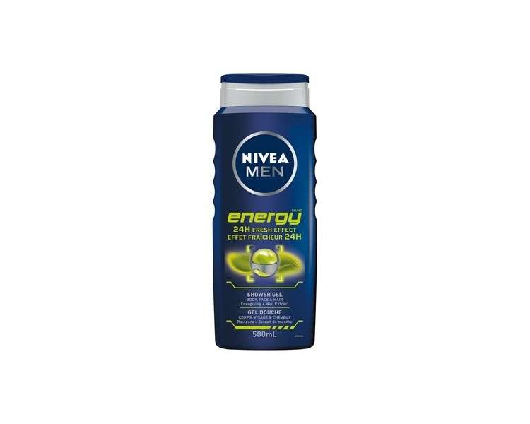 Nivea Men Energy 3-in-1 Shower Gel 500ml