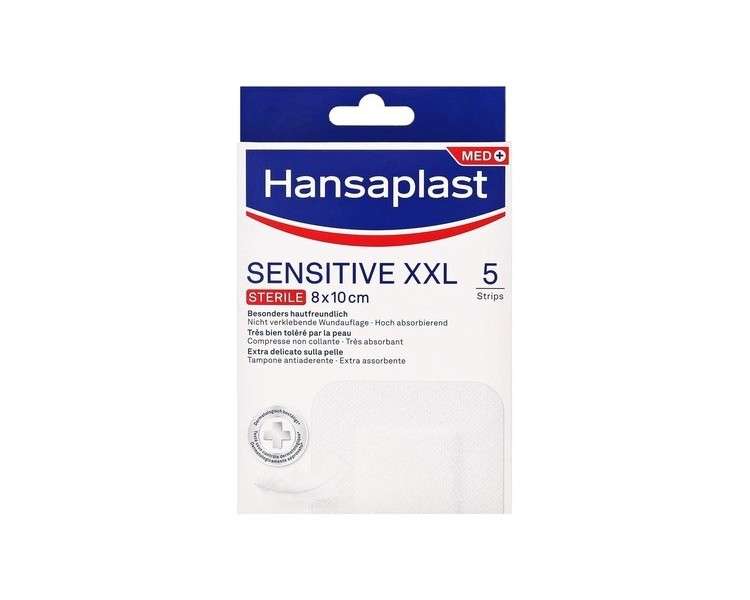 Hansaplast Sensitive Sterile Wound Dressing 8x10 cm