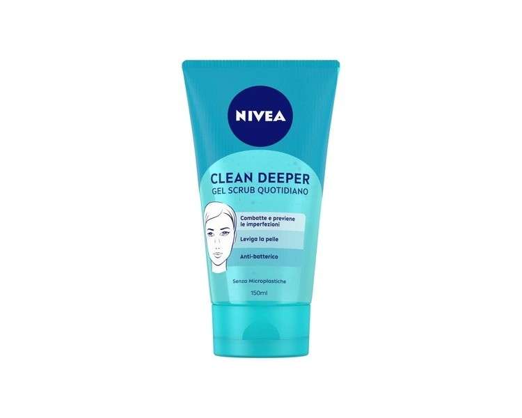 Nivea Daily Face Gel Scrub for Oily and Impure Skin 150ml
