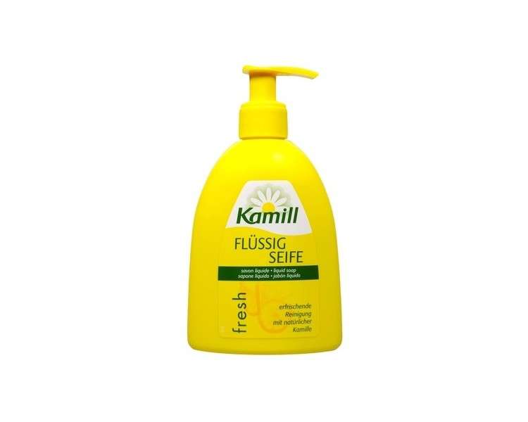 Kamill Fresh Hand Soap Refillable Dispenser Vegan 300ml