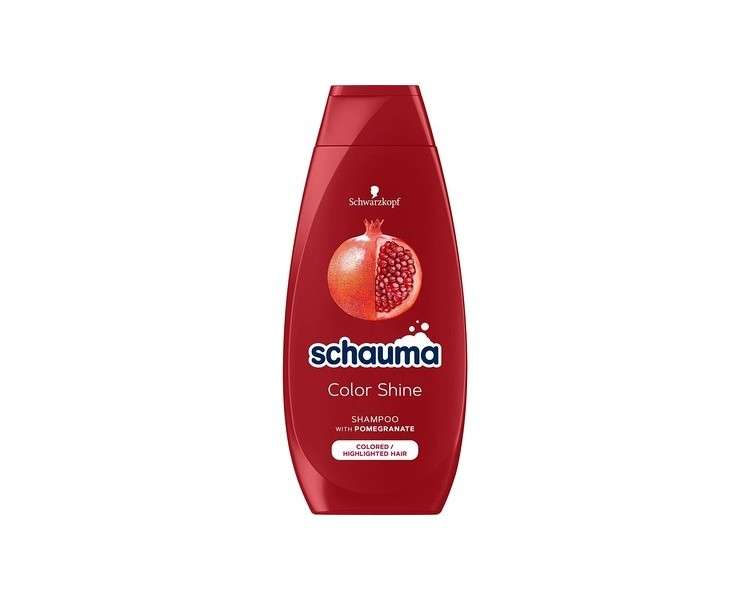 Schauma Color Shine Color Protection Shampoo with UV Filter for Colored Hair 400ml