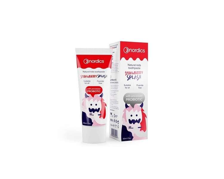 Kids Strawberry Splash Probiotic Toothpaste