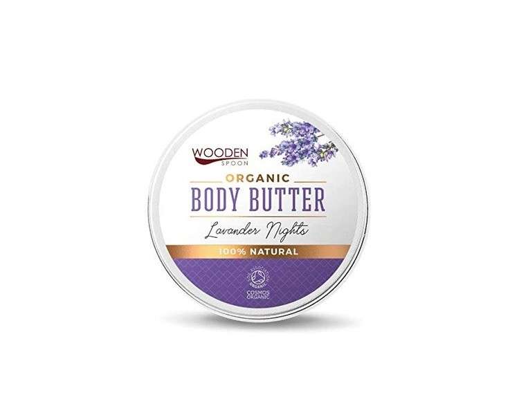 WOODENSPOON 100% Natural Lavender Nights Body Butter 100ml