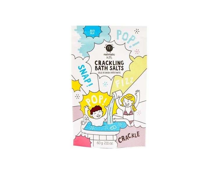 Nailmatic Kids Blue Crackling Bath Salts