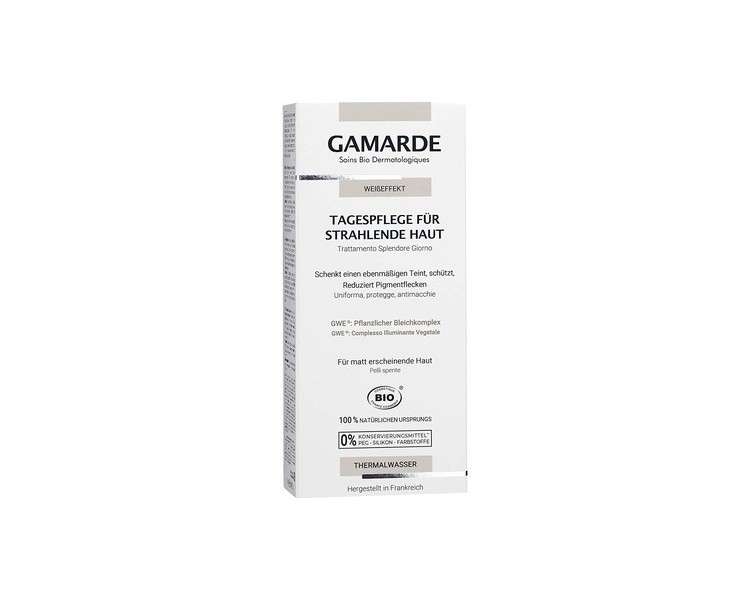 GAMARDE Bio-Kosmetik White Effect Day Care for Radiant Skin 40ml