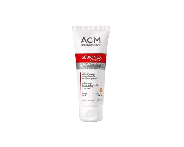 Laboratoire ACM Sebionex Actimat Tinted Anti-Imperfection Skincare 40ml