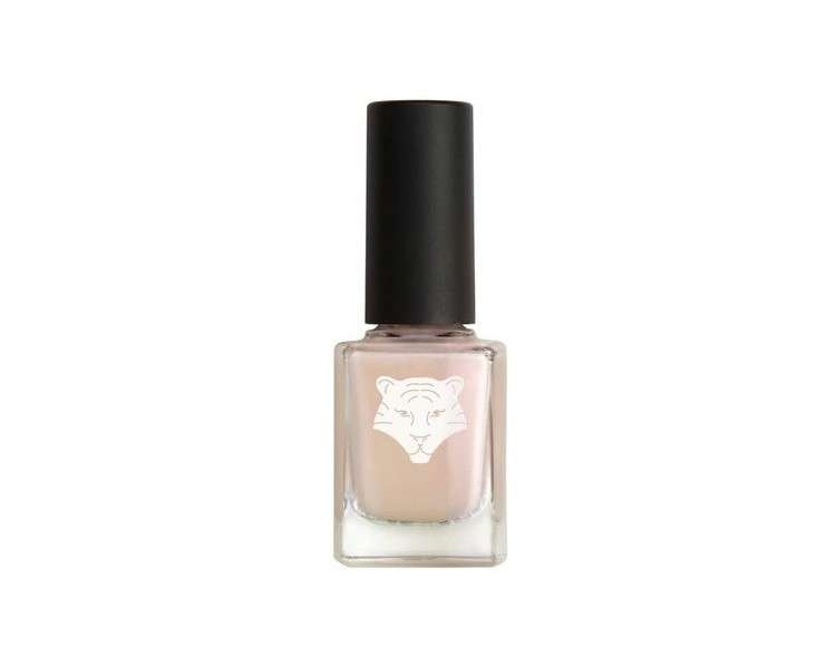 ALL TIGERS Vegan & Natural Nail Polish Color White 101 Dance In The Rain Long-Lasting Shine