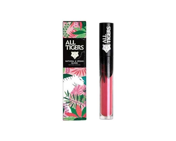 All Tigers Naturel & Vegan Gloss 601 Rose Glossy Silence the Critics 8ml