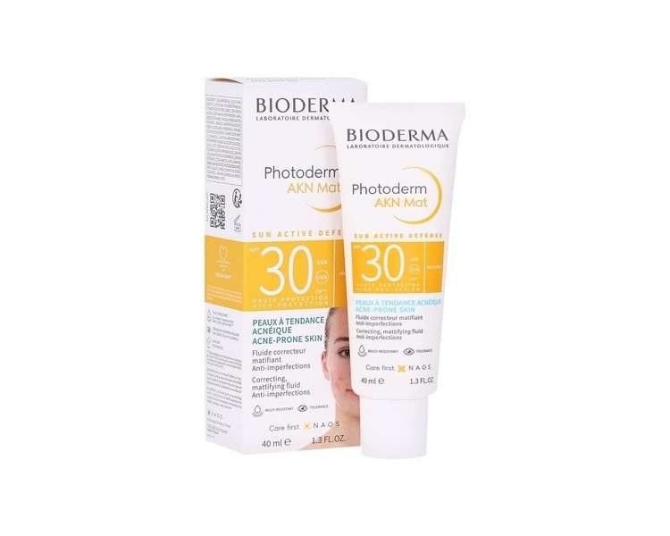 Bioderma Photoderm AKN Mat SPF30 Matifying Fluid 40ml