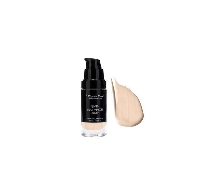 Pierre Rene Professional Skin Balance Cover Fluid Foundation Waterproof No.27 Cream