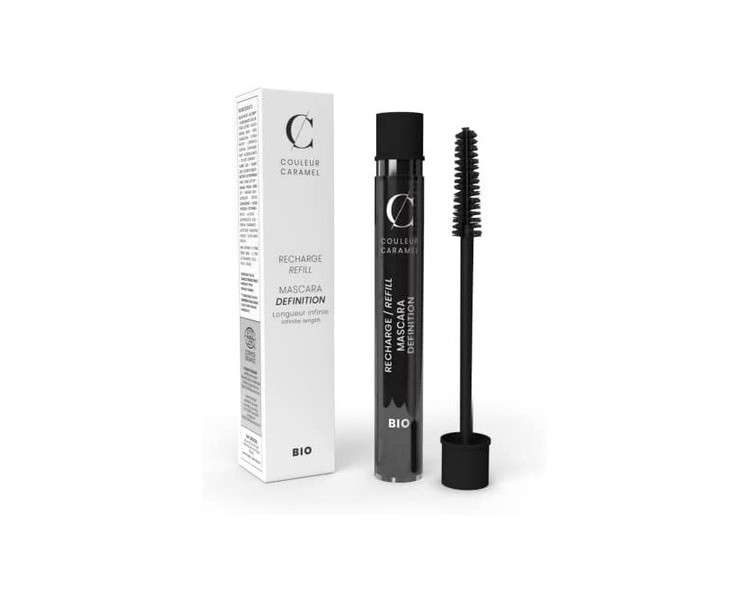 Couleur Caramel Refillable Mascara Definition No.81 Extra Black Organic & Vegan