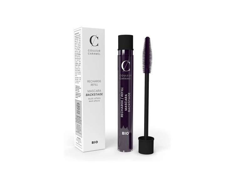 Couleur Caramel Backstage Bio & Vegan Mascara Refill 33 Aubergine